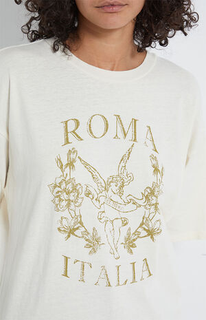 Roma Italia Oversized T-Shirt image number 2