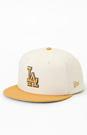 Los Angeles Dodgers 9FIFTY Two Tone Snapback Hat image number 4