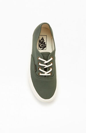 Olive Authentic Waxed Canvas Sneakers image number 5