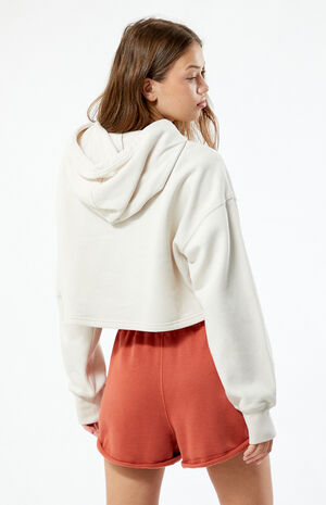 Pacific Sunwear Cropped Boxy Hoodie image number 4