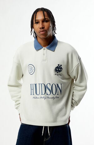Hudson Long Sleeve Rugby Polo Shirt image number 1
