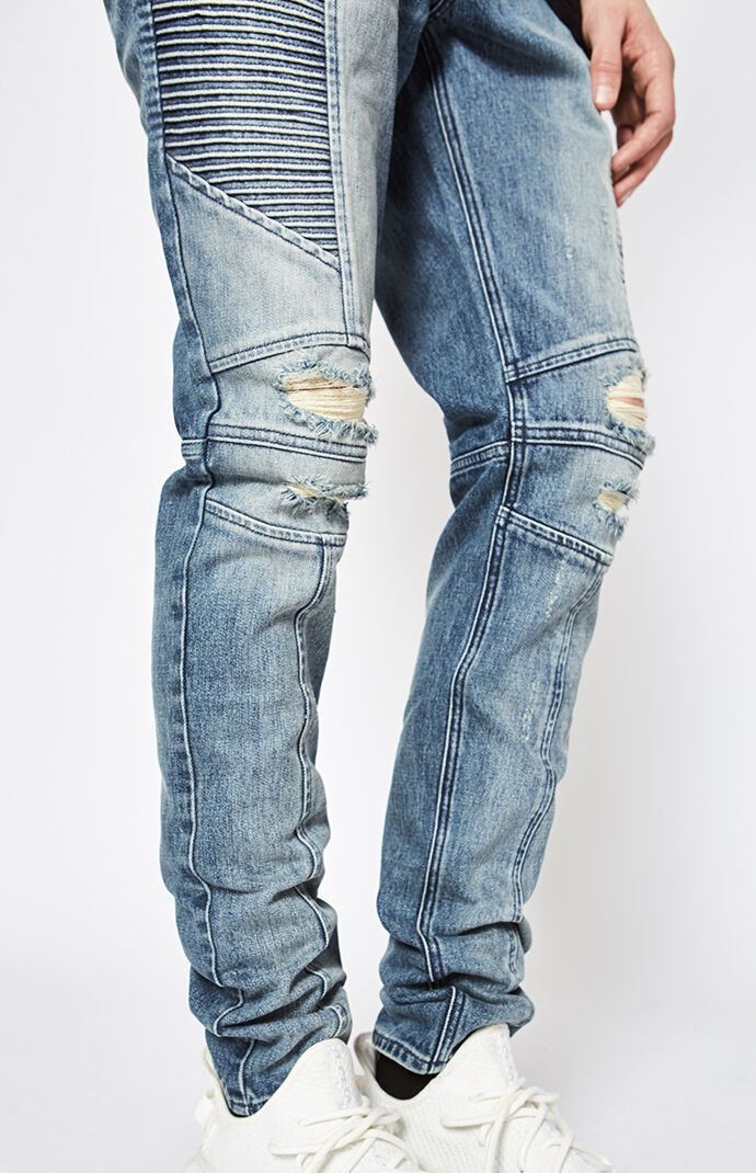 moto stacked jeans
