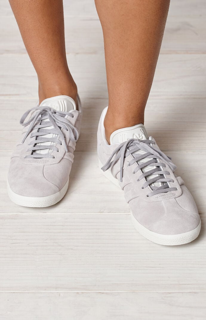 womens grey gazelles