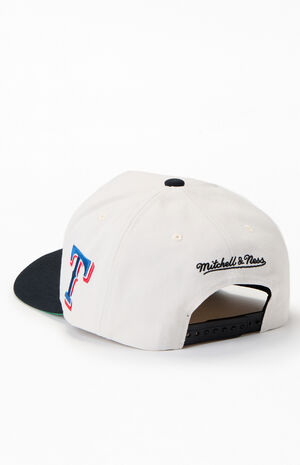 Texas Rangers MLB Word Pro Snapback Hat image number 3