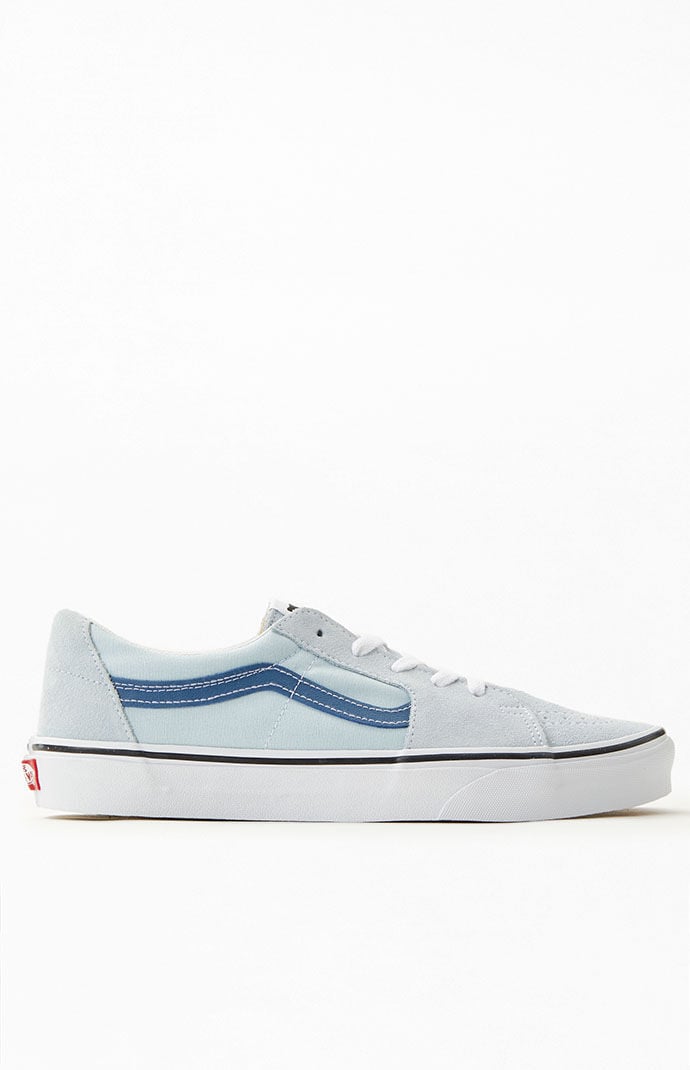 Light blue vans shoes store
