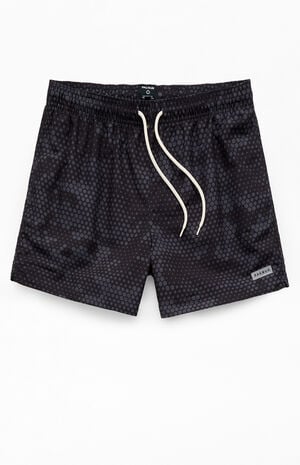 Midnight Camo AOP 4.5'' Swim Trunks image number 1