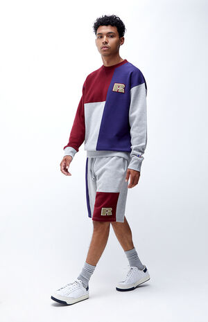 Colorblock Sweat Shorts Colorblock Sweat Shorts image number null