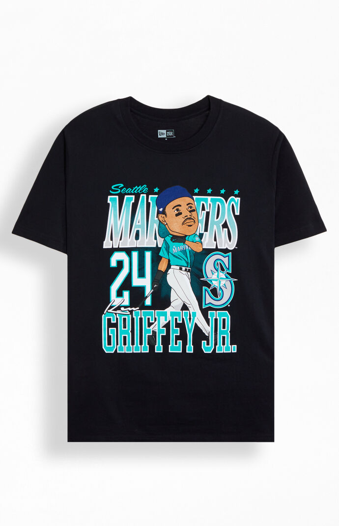New Era Seattle Mariners Ken Griffey Jr. Caricature T-Shirt | PacSun