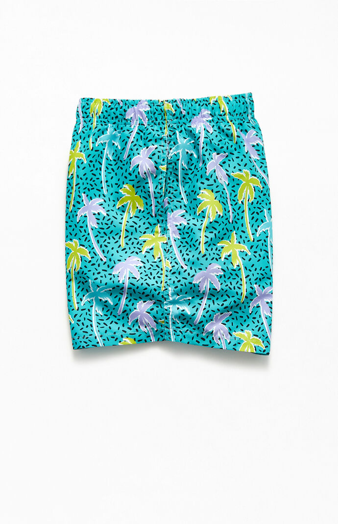 Flair Palm 15" Swim Trunks
