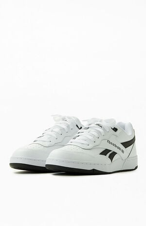 White & Black BB4000 II Basketball Shoes image number 2