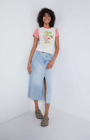 Strawberry Shortcake Cats & Plants Ringer T-Shirt image number 4