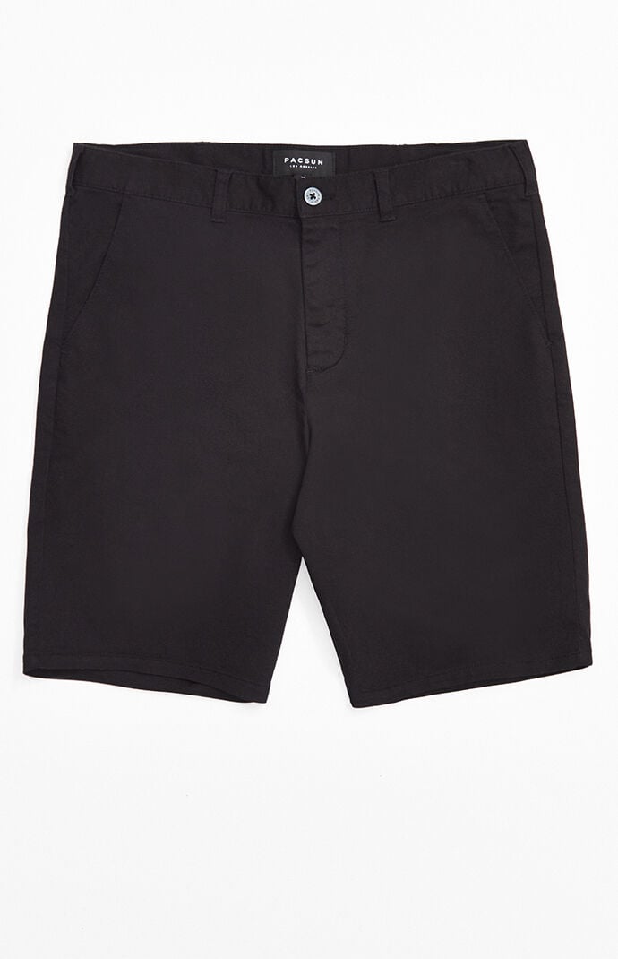 PacSun Black Slim Fit Chino Shorts | PacSun