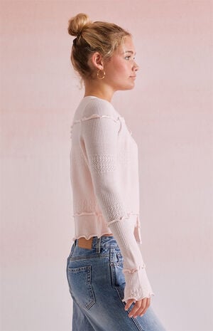 Josie Ruffle Cardigan image number 2