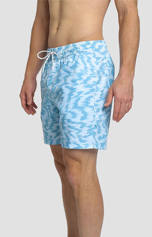 Eco Seeker Volley Ikat 17.5" Swim Trunks image number 3