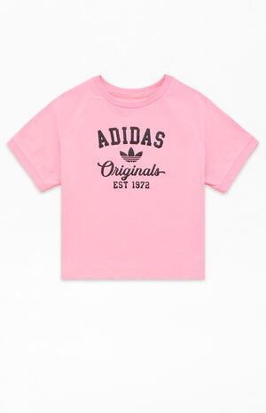Kids Pink Puff Graphic T-Shirt image number 1