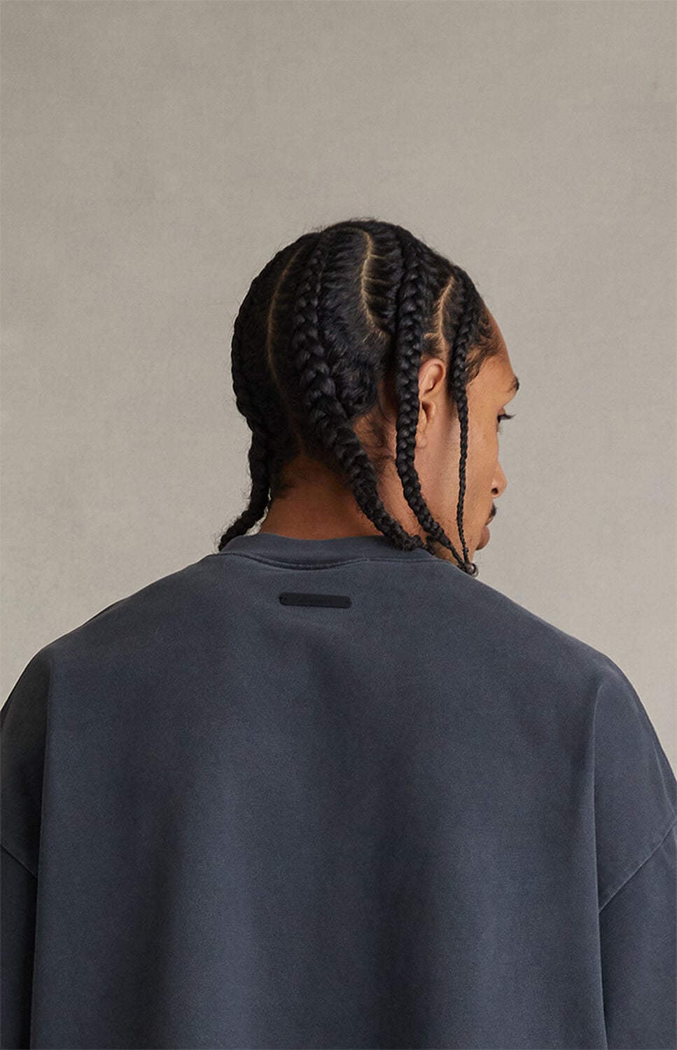 Fear of God ESSENTIALS Faded Iron Grey Training ’90s Short Sleeve T-Shirt thumbnail 5