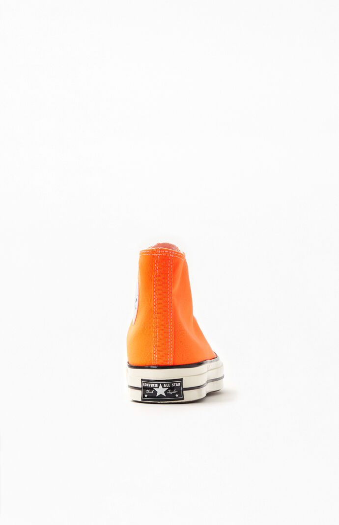 Orange Chuck 70 High Top Shoes
