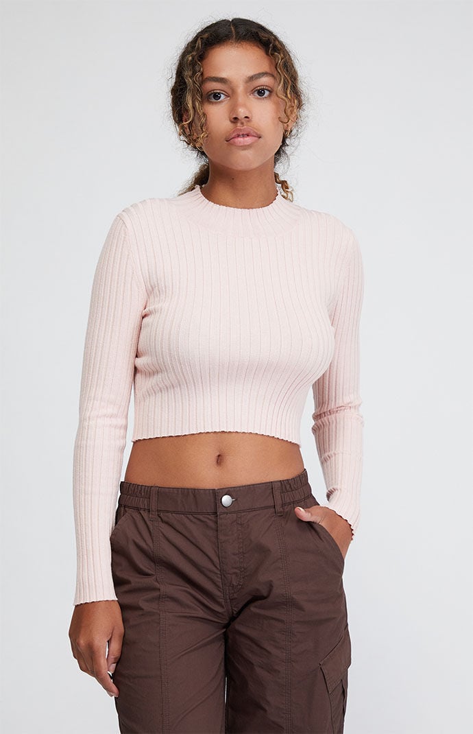 Kendall and kylie mock neck sweater 2025