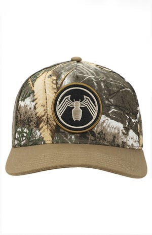 Venom Camo Embroidered Logo Snapback Hat image number 1