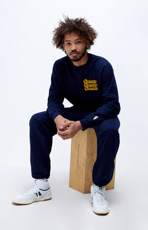 Stacked Wordmark Crew Neck Sweatshirt image number 4