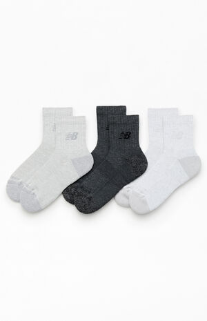 3 Pack Active Quarter Socks image number 1