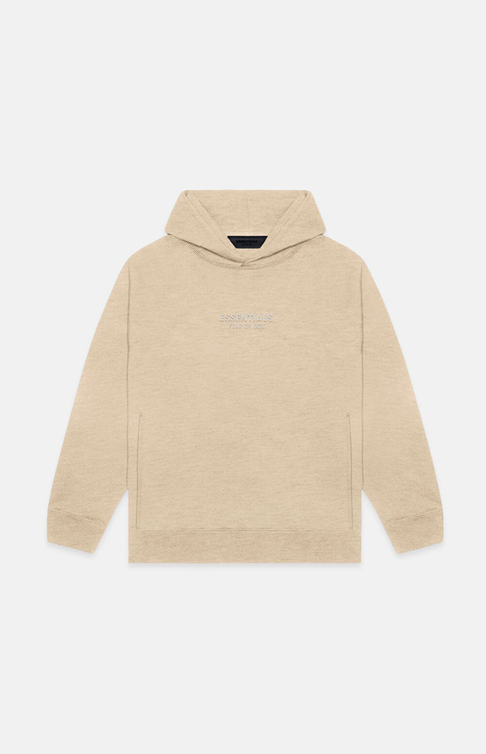 Fear of God Essentials Gold Heather Hoodie | PacSun