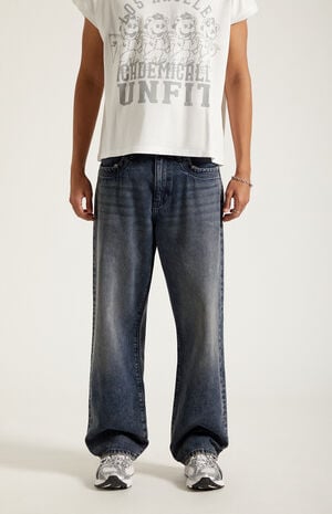 Dylan Baggy Jeans Dark Washed Blue image number 2