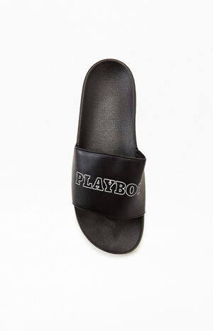 By PacSun Logo Slide Sandals image number 5