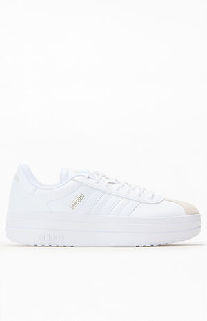 Women's White VL Court Bold Sneakers image number 1