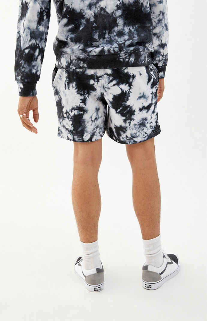AC/DC Tie-Dyed Sweat Shorts