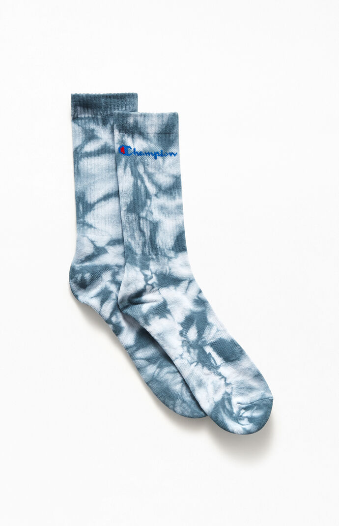 Tie-Dyed Crew Socks