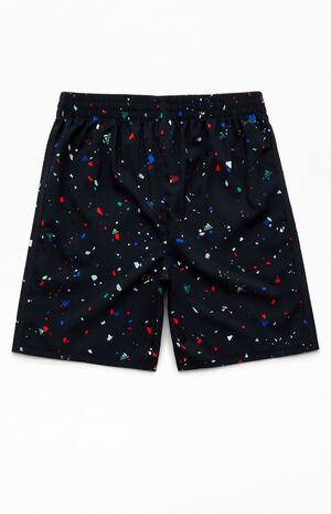 Kids AOP Terrazo Dot Woven Shorts image number 2