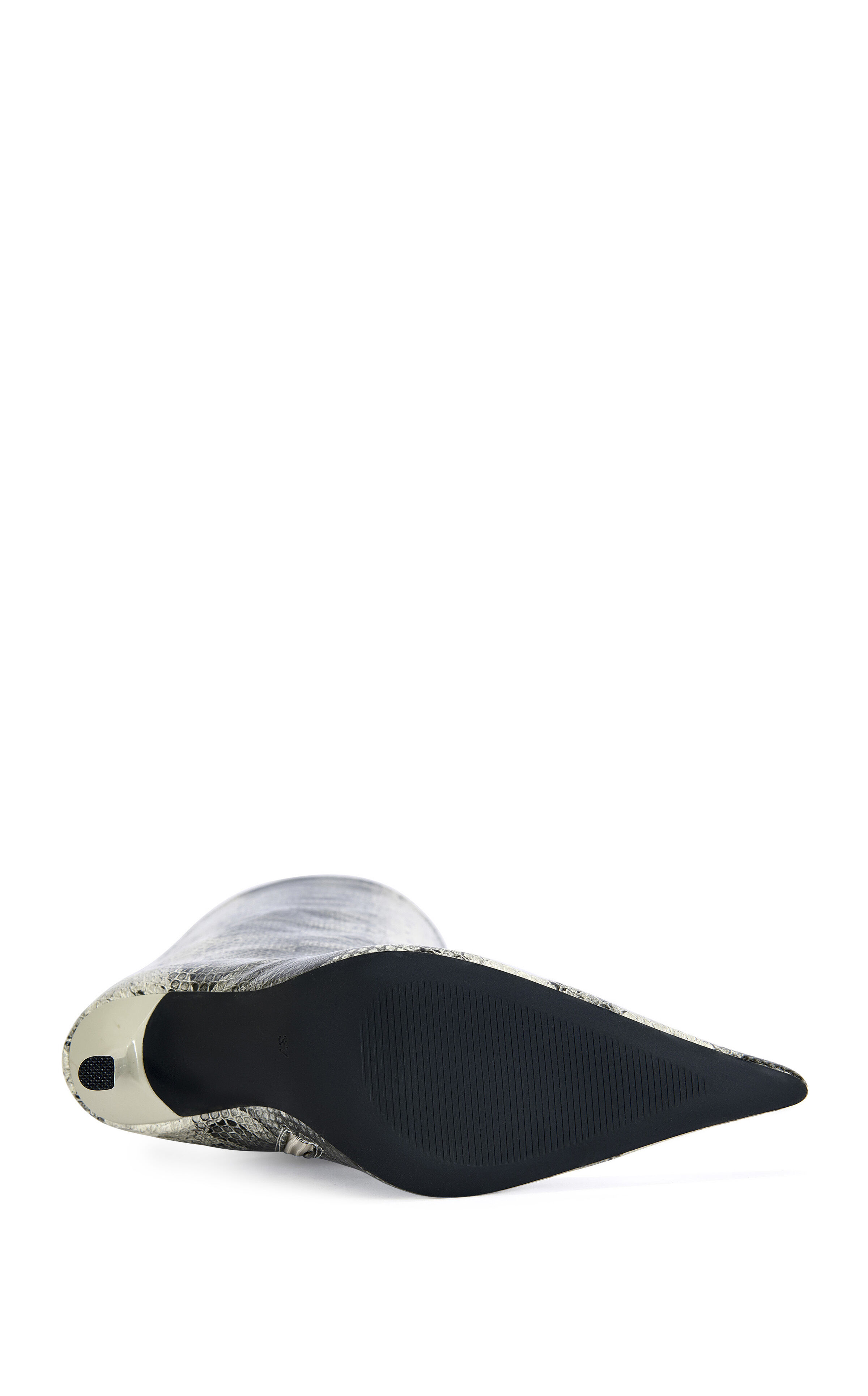 AZALEA WANG Women's Madeye Snake Stiletto Boots