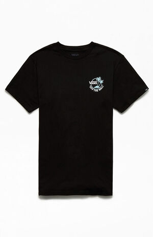 Black Mini Dual Palm III T-Shirt image number 2