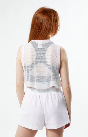 Reversible Mesh Court Basketball Shorts image number 3