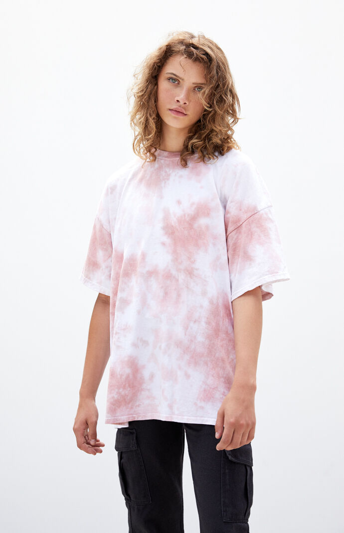 Tie-Dyed Light And Dark T-Shirt