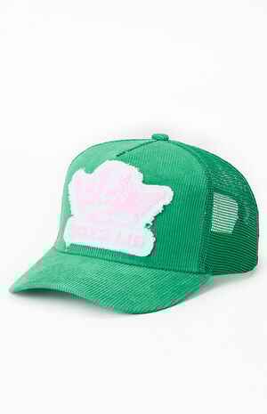 Green Aura Trucker Hat image number 4