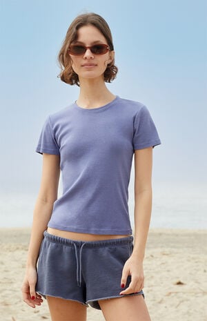 Blue Loreen Short Sleeve Top image number 1