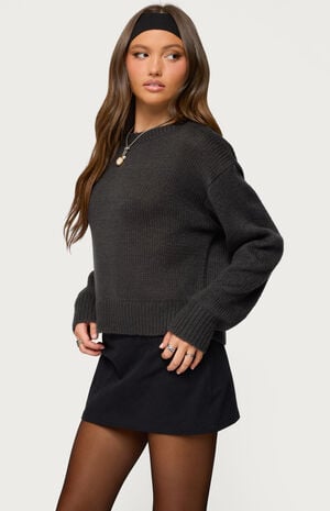 Kyrah Oversized Knit Sweater image number 2