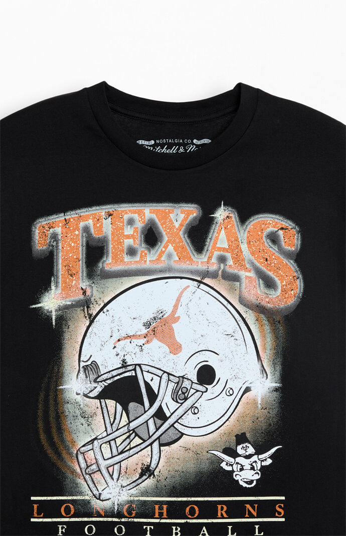 Mitchell & Ness NCAA Texas Longhorns Helmet Wordmark T-Shirt