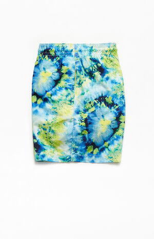 Blossom Tie Dyed 17" Swim Trunks Blossom Tie Dyed 17" Swim Trunks image number null