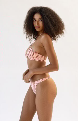 Amalfi String Tie Bandeau Bikini Top image number 2