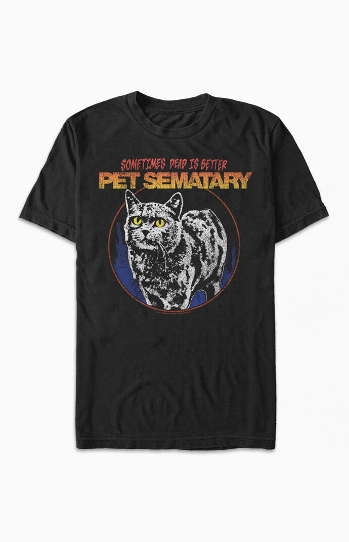 Cat Poster Pet Sematary T-Shirt
