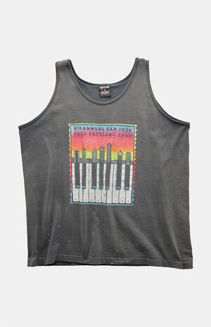90s San Jose Jazz Festival Graphic Tank image number 1