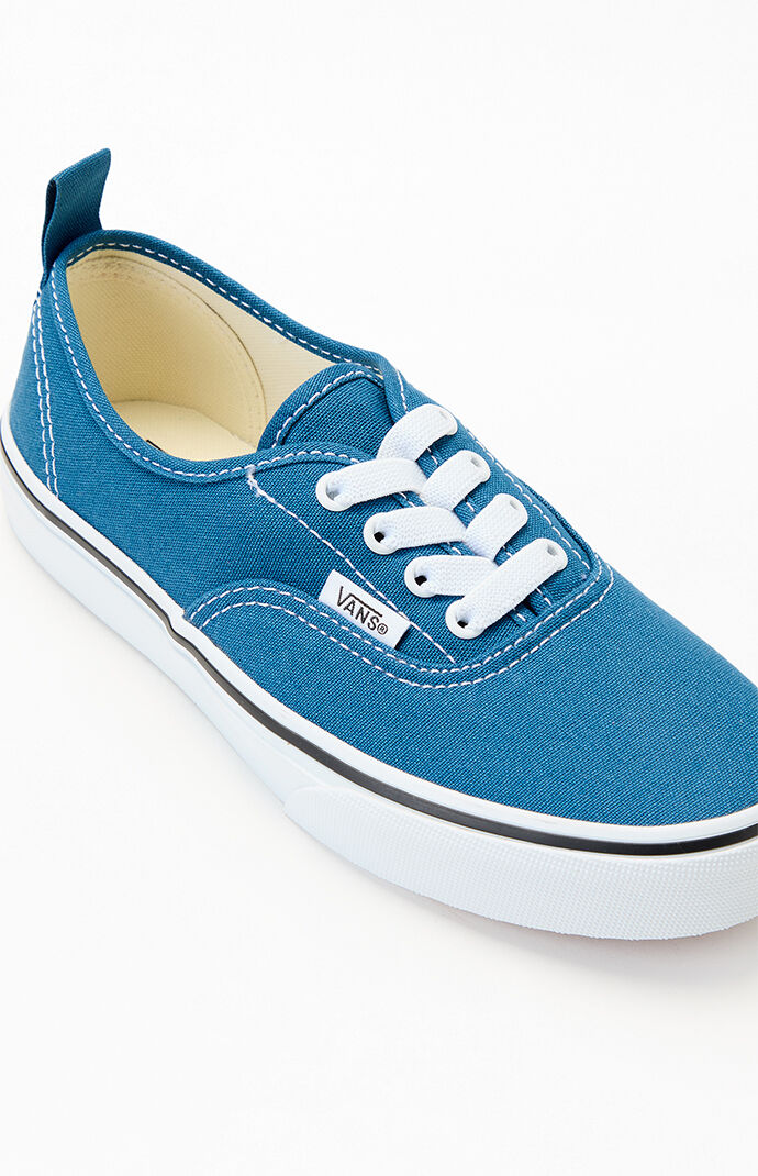 Vans Kids Navy Authentic Elastic Lace Shoes