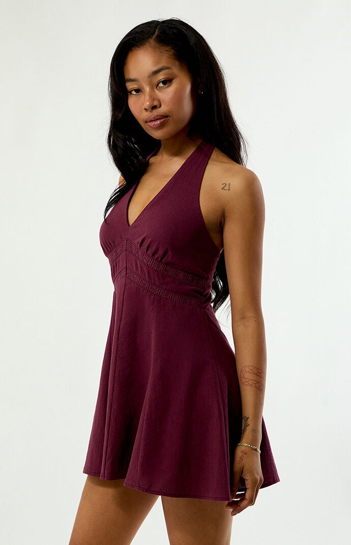 Your Favorite Avery Halter Mini Dress