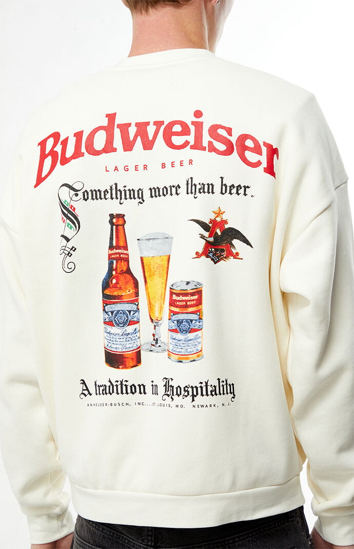 Budweiser By Pacsun Holiday Crew Neck Sweatshirt | Pacsun
