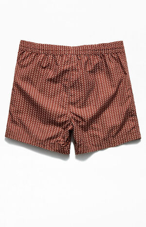 Texture Stripe 15" Swim Trunks image number 2