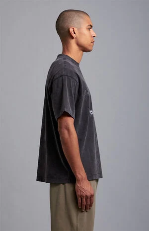 Graphite Larchmont Vintage Wash Heavyweight T-Shirt image number 4