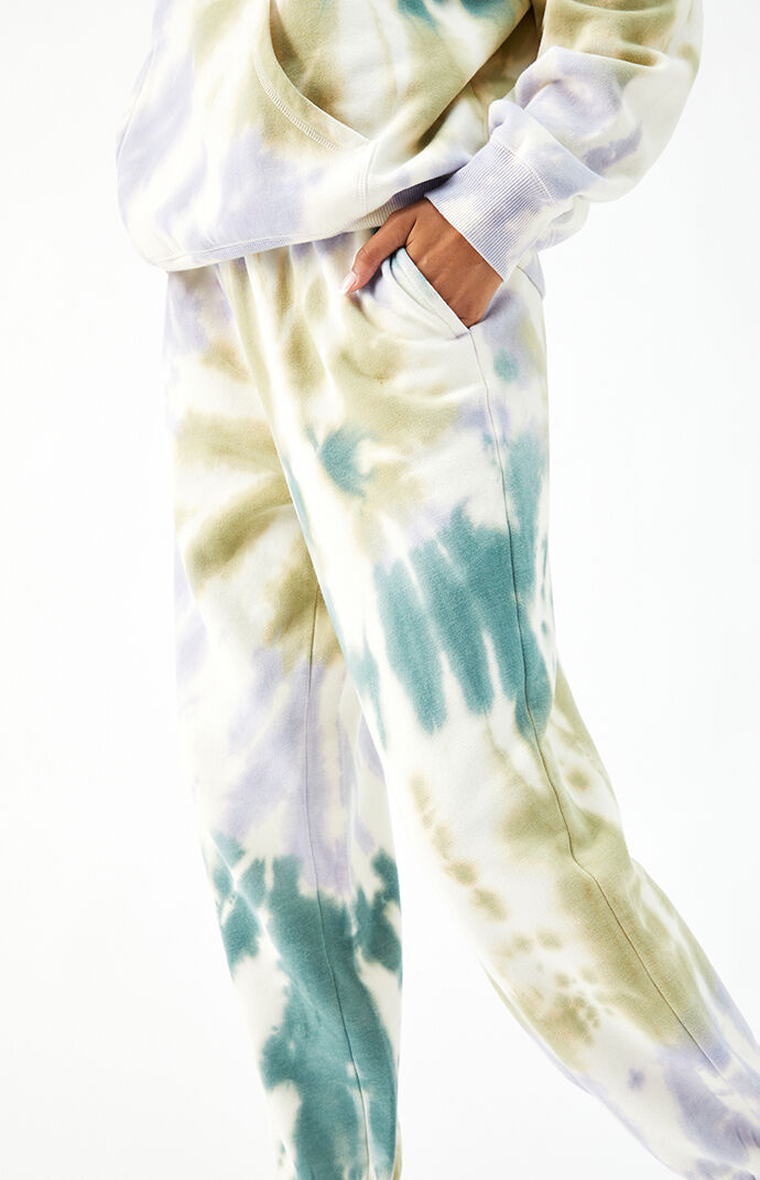 cotton candy tie dye sweatpants